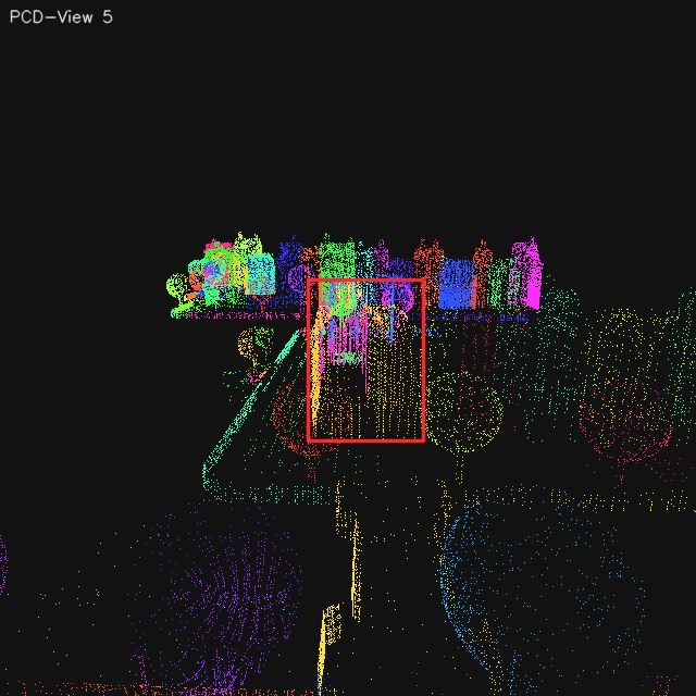 Mid Rise Building Front Left segmented point cloud
