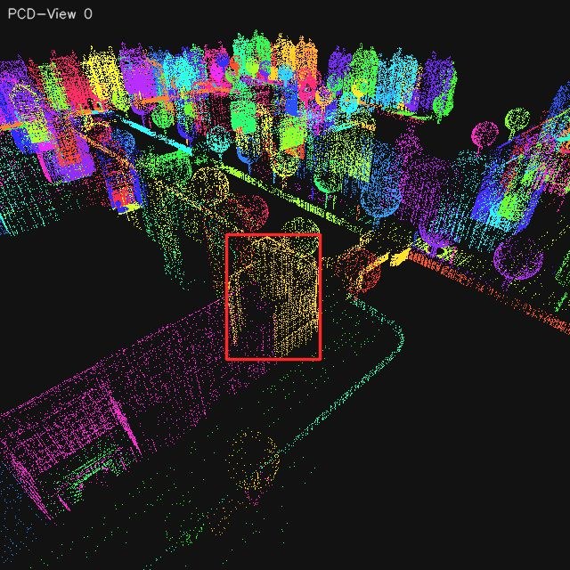 Mid Rise Building Right segmented point cloud