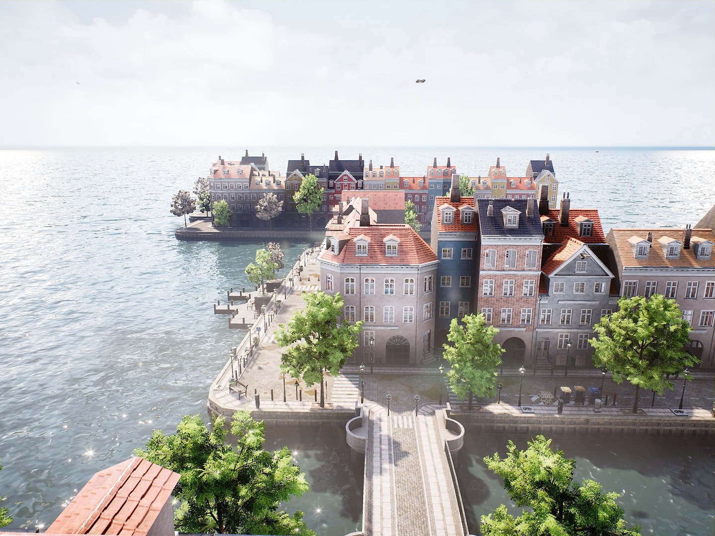 Mid Rise Building Front Left RGB