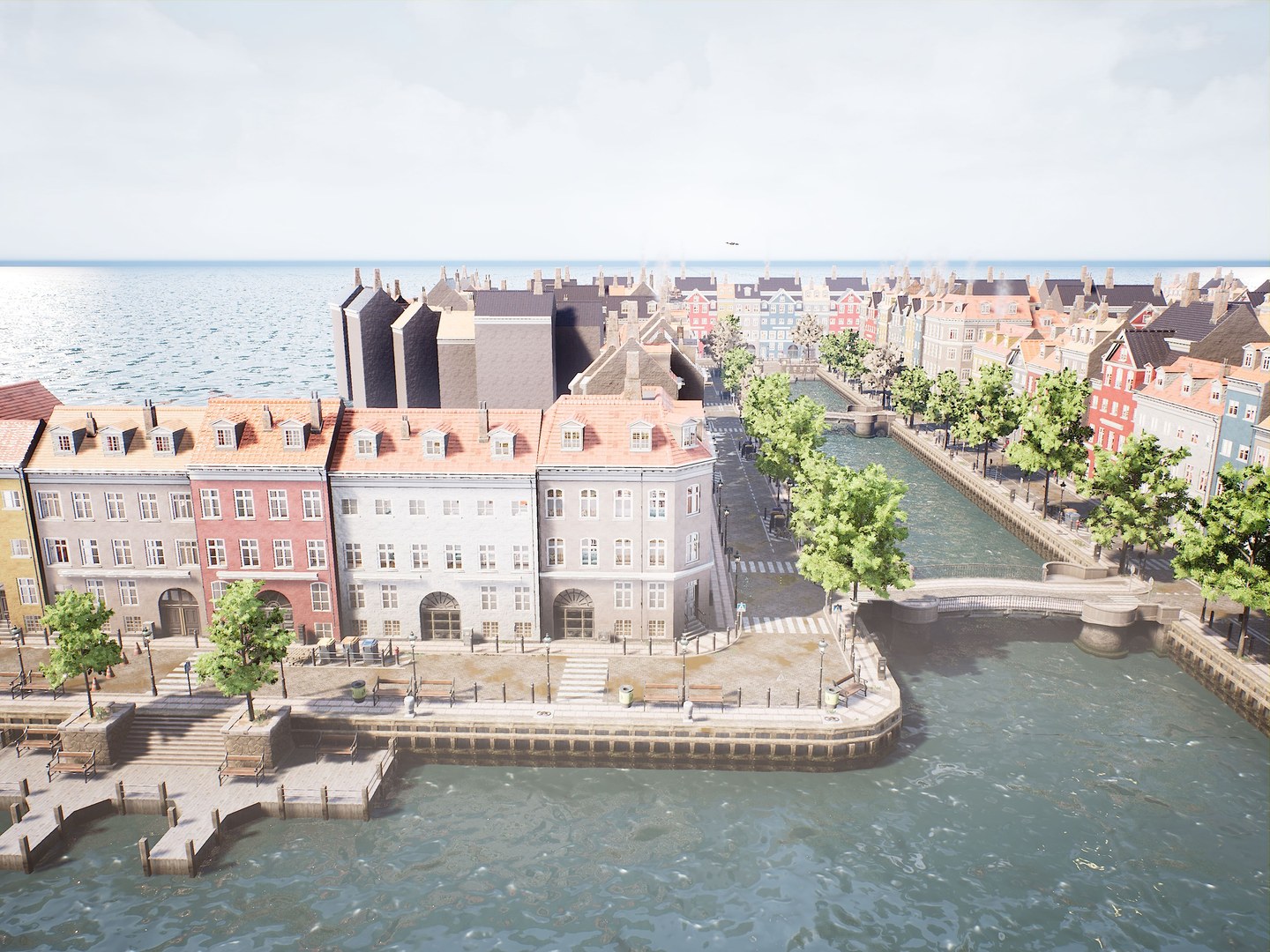 Mid Rise Building Front Right RGB