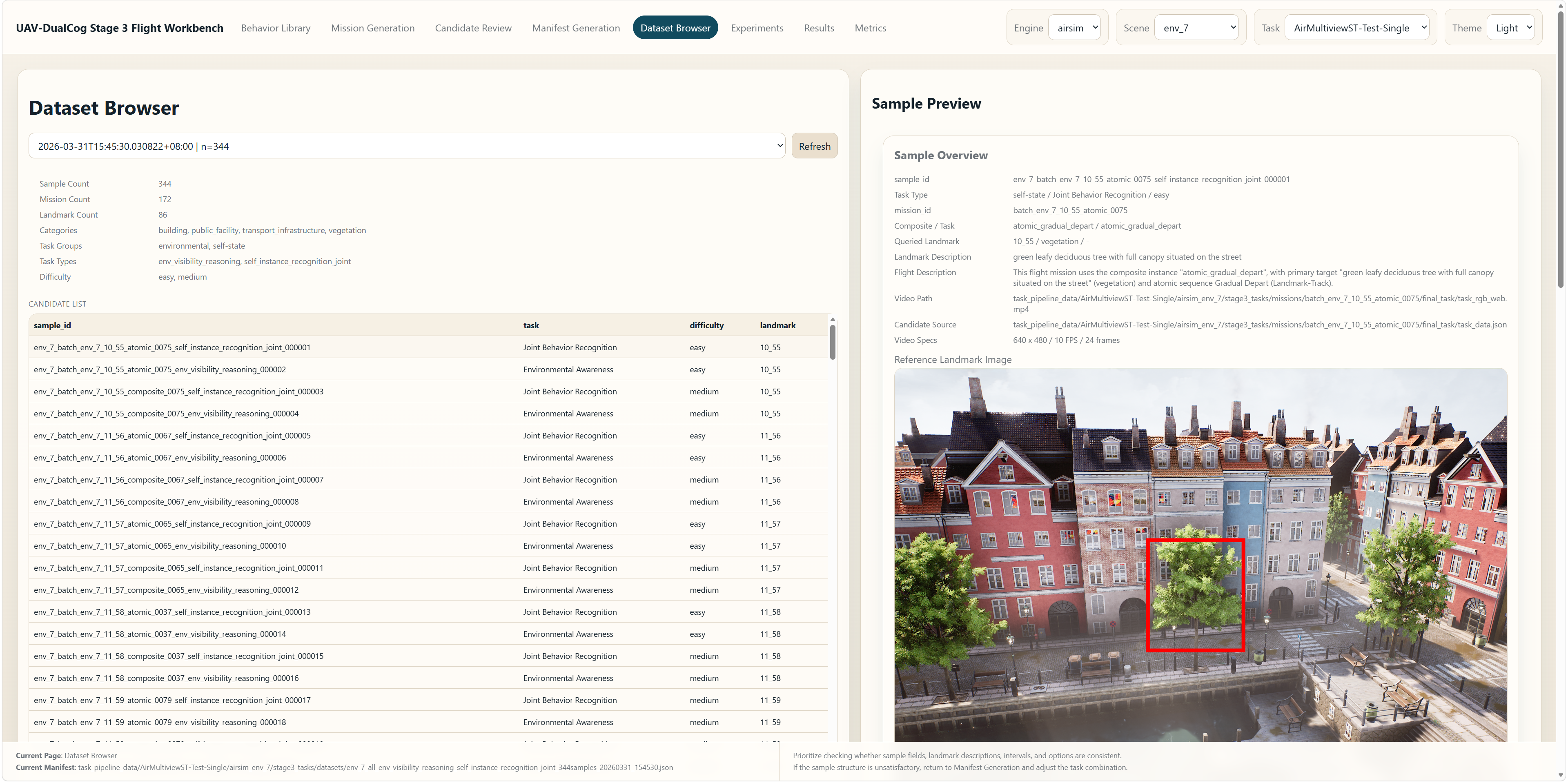 Stage 3 dataset browser