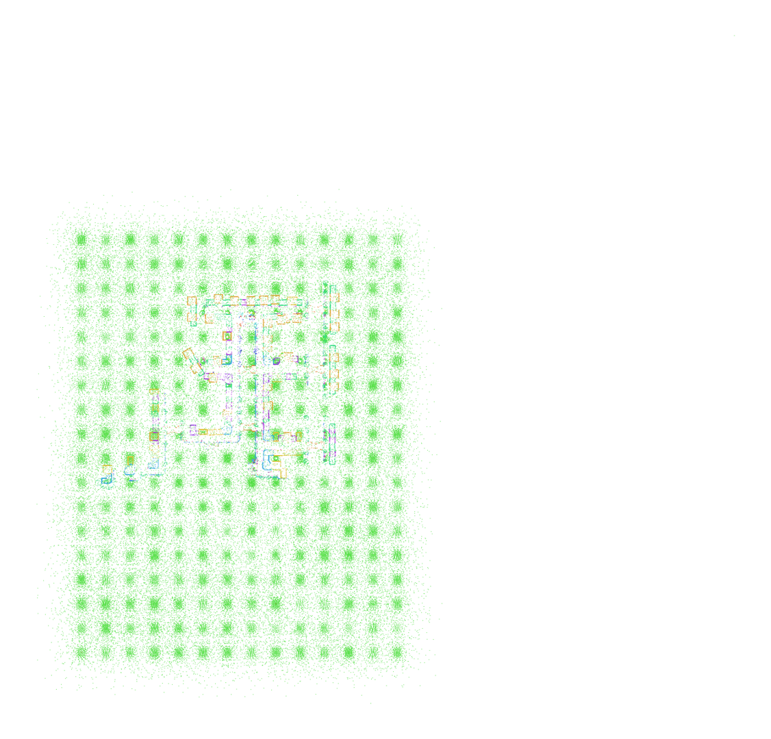 ENV 7 · Waterfront City Segmented Point Cloud Top-Down