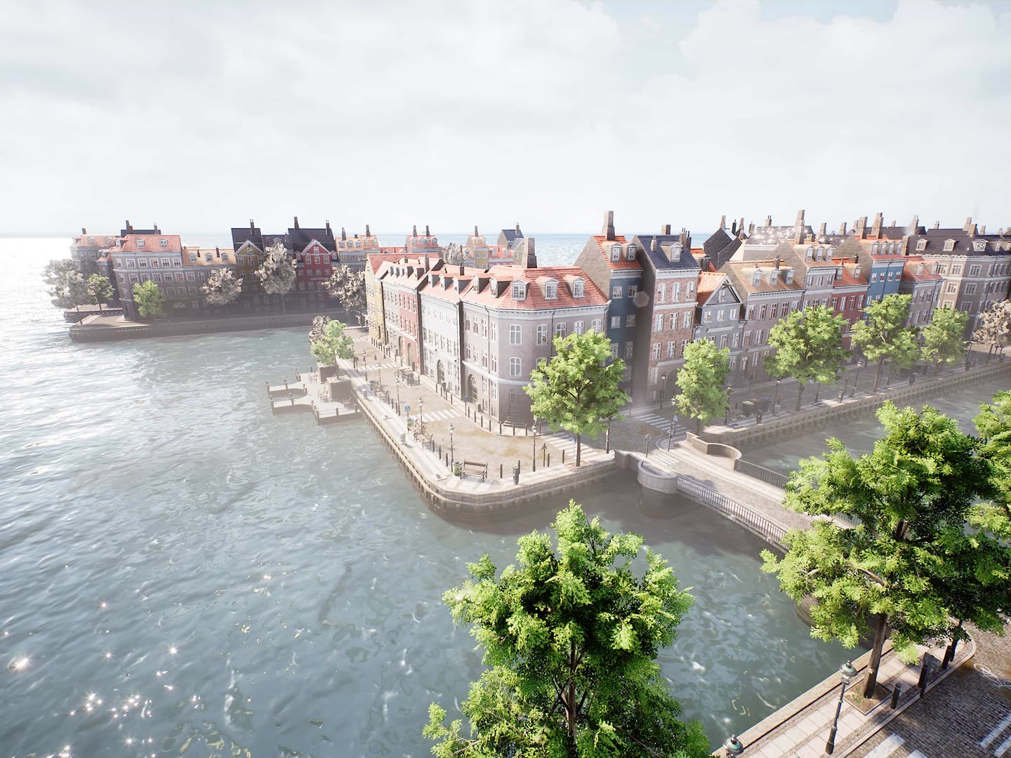 ENV 7 · Waterfront City RGB Oblique Panorama